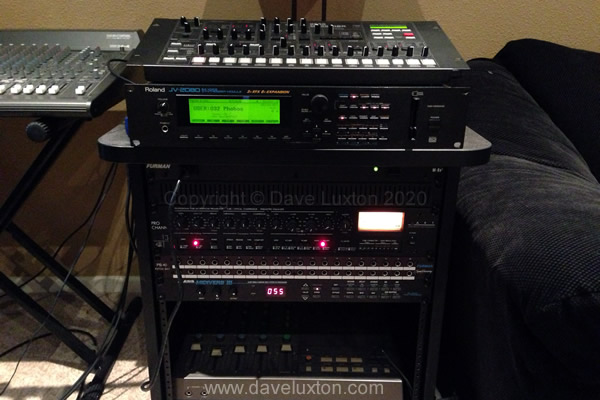 Dave Luxton studio rack gear